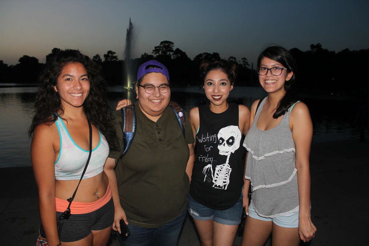 The Bayou City's most enthusiastic Pokèmon trainers flocked to Hermann park armed with water, snacks, lures and plenty of PokeBalls to spend a night trying to "catch 'em all."