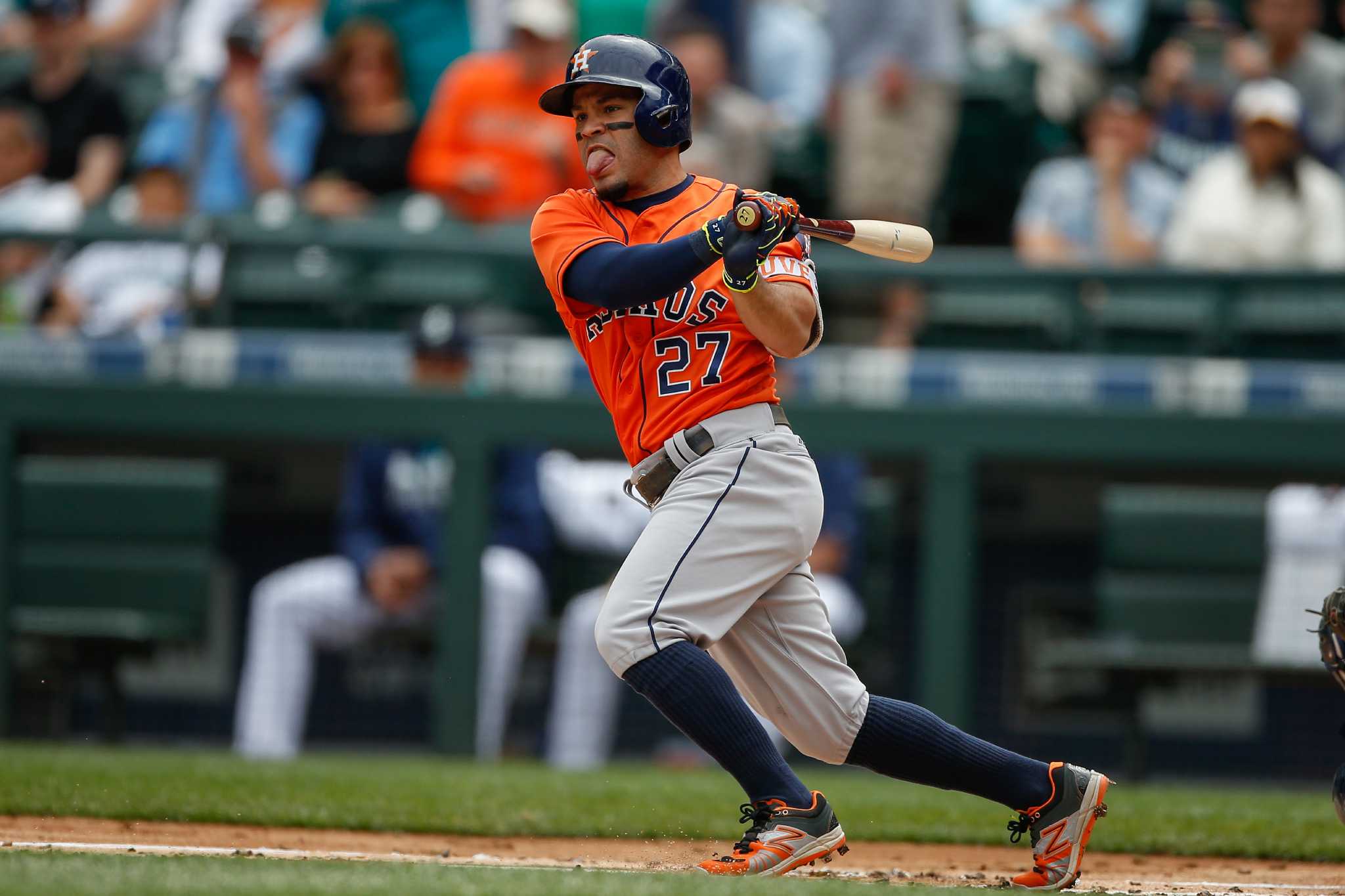 Astros' Jose Altuve gets start at DH in series finale.