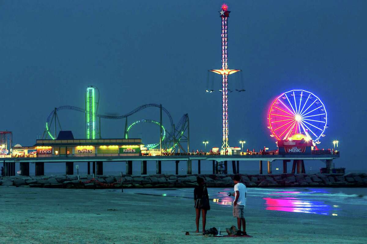 Kicking back in Galveston