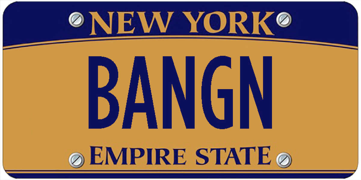A sampling of personalized plates not allowed by New York's Department of Motor Vehicles. The list is updated periodically by state officials.