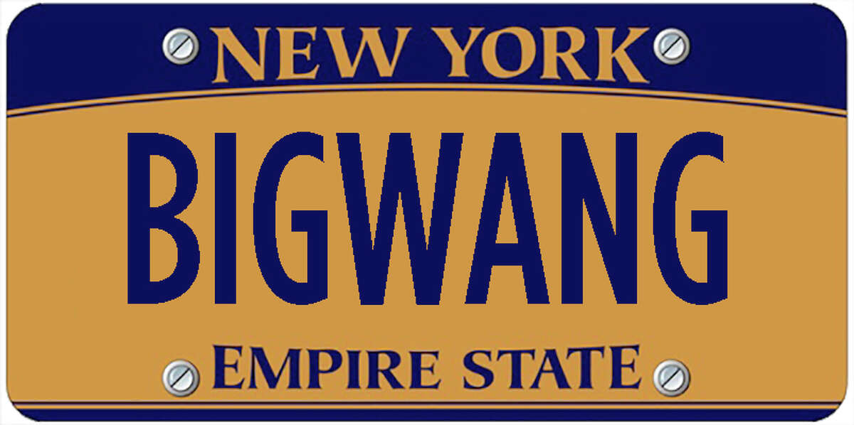 A sampling of personalized plates not allowed by New York's Department of Motor Vehicles. The list is updated periodically by state officials.