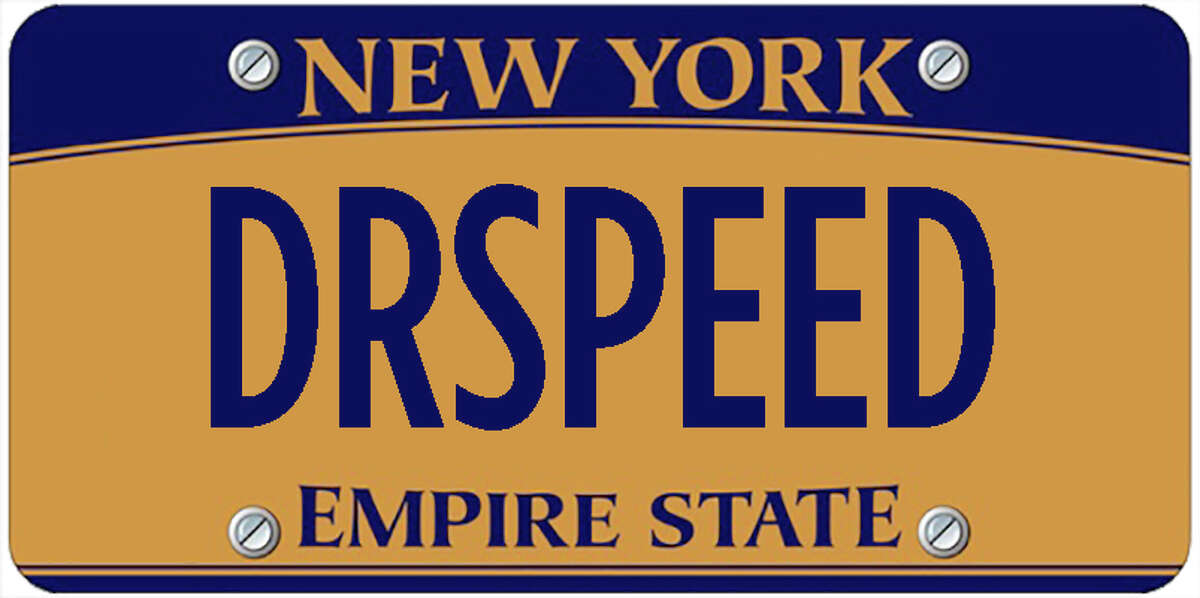 A sampling of personalized plates not allowed by New York's Department of Motor Vehicles. The list is updated periodically by state officials.