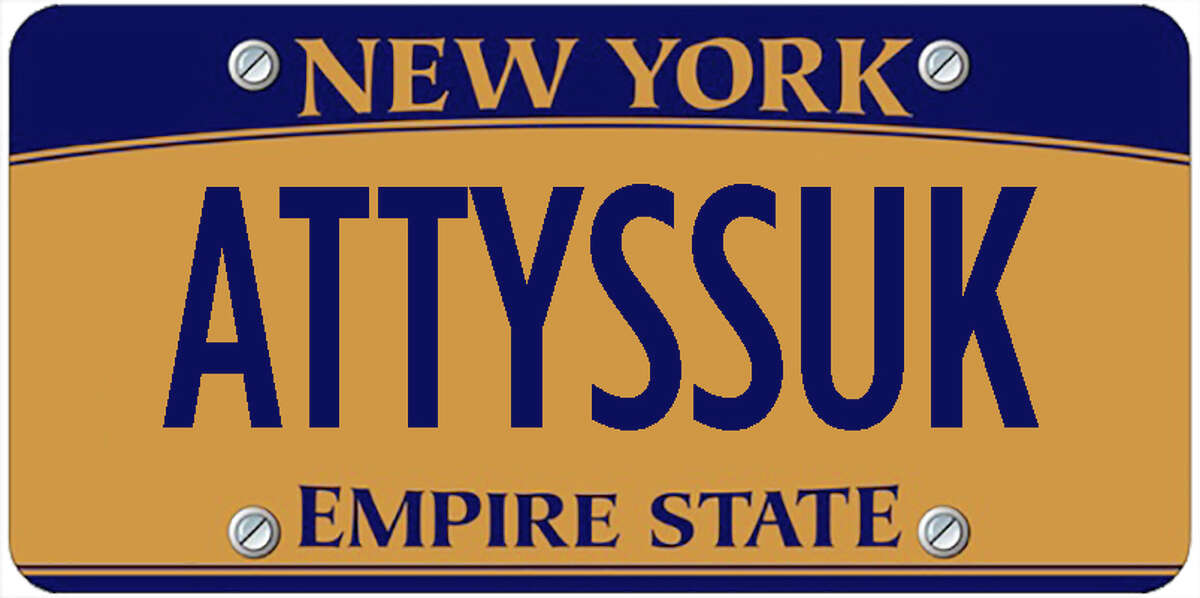 A sampling of personalized plates not allowed by New York's Department of Motor Vehicles. The list is updated periodically by state officials.