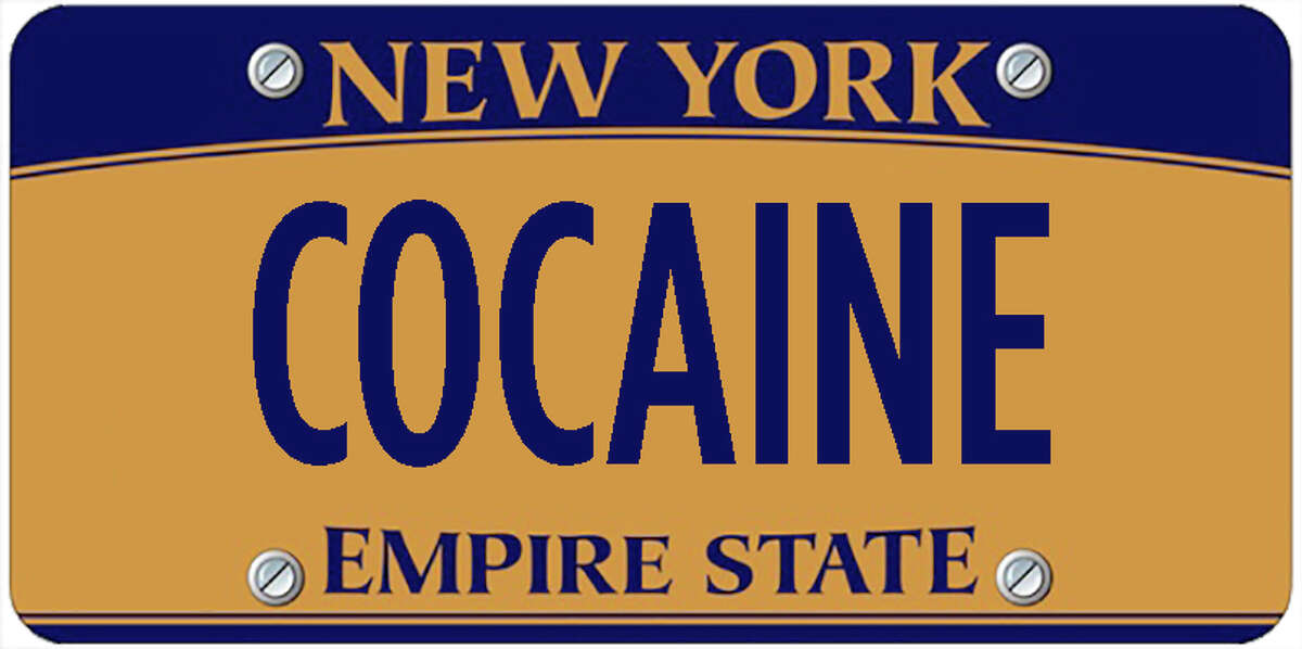 A sampling of personalized plates not allowed by New York's Department of Motor Vehicles. The list is updated periodically by state officials.