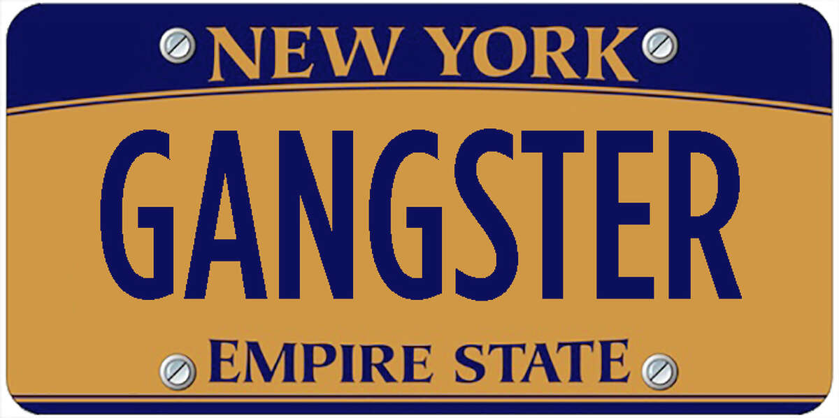 A sampling of personalized plates not allowed by New York's Department of Motor Vehicles. The list is updated periodically by state officials.