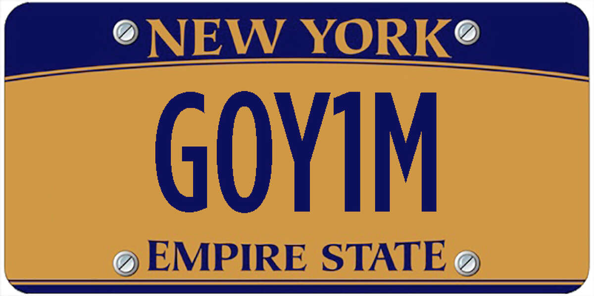 A sampling of personalized plates not allowed by New York's Department of Motor Vehicles. The list is updated periodically by state officials.