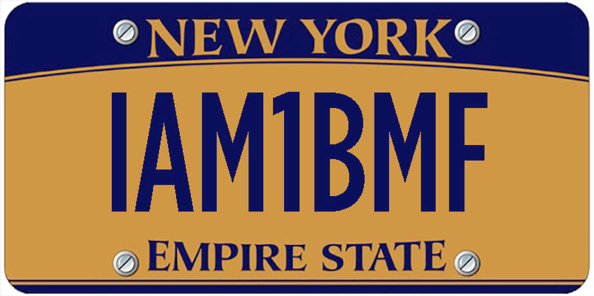 A sampling of personalized plates not allowed by New York's Department of Motor Vehicles. The list is updated periodically by state officials.