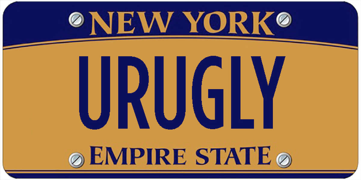 A sampling of personalized plates not allowed by New York's Department of Motor Vehicles. The list is updated periodically by state officials.