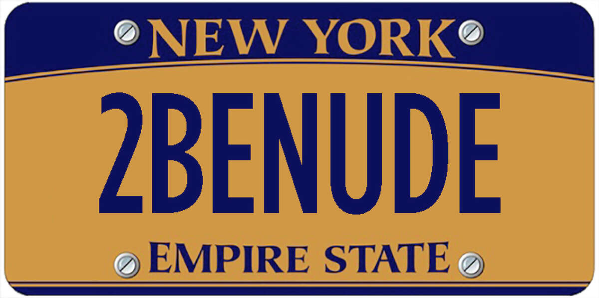 A sampling of personalized plates not allowed by New York's Department of Motor Vehicles. The list is updated periodically by state officials.