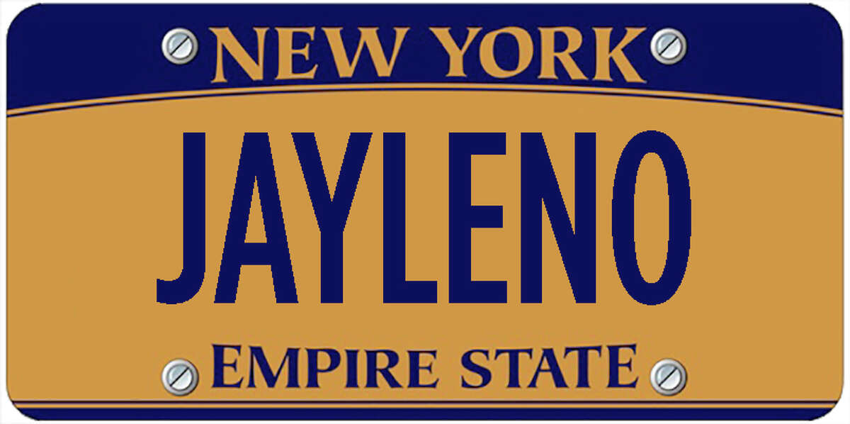 A sampling of personalized plates not allowed by New York's Department of Motor Vehicles. The list is updated periodically by state officials.