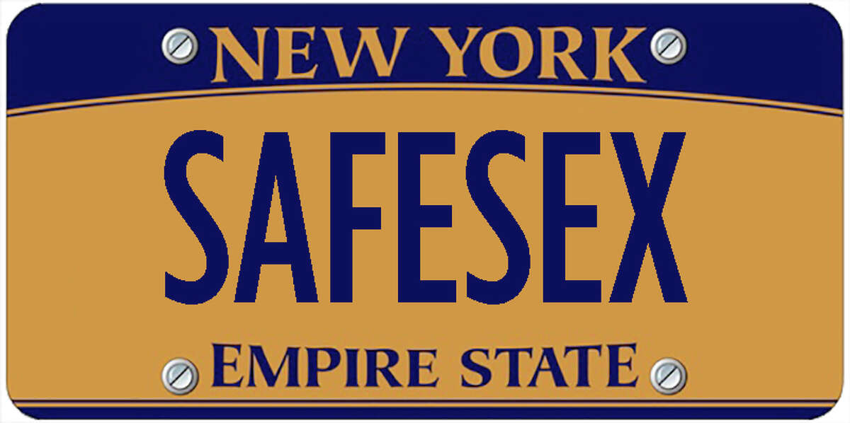 A sampling of personalized plates not allowed by New York's Department of Motor Vehicles. The list is updated periodically by state officials.