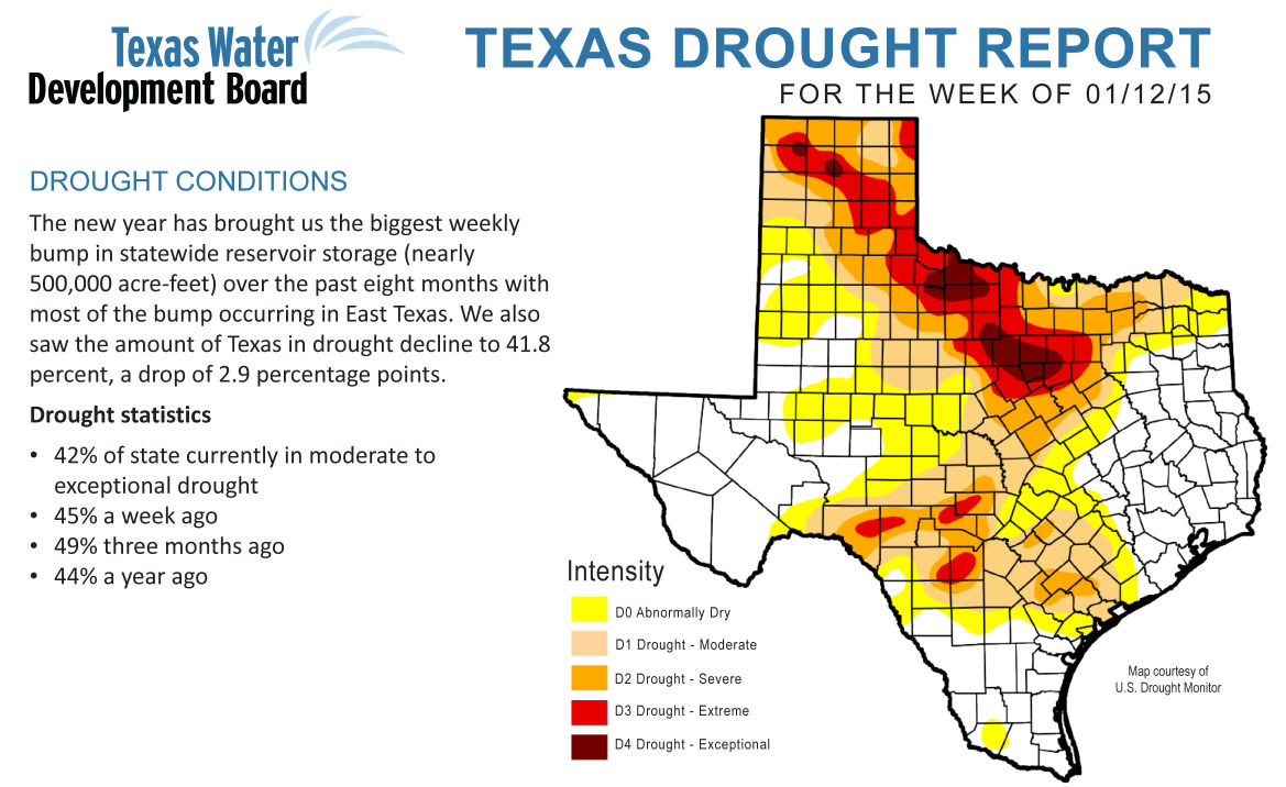 Drought persists despite wintery precipitation 01-13-15