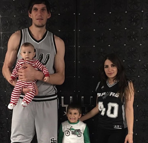 Ballislife — The Spurs Boban Marjanovic & his wife Milica!