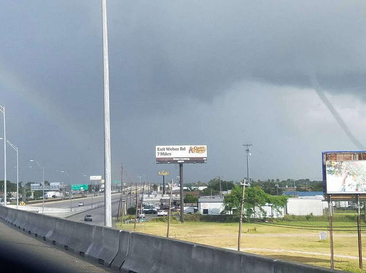 Stunning video, photos show Corpus Christi waterspout amid tornado warning