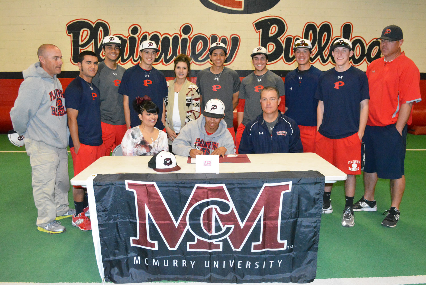 Danny Martinez signs to play baseball at McMurry