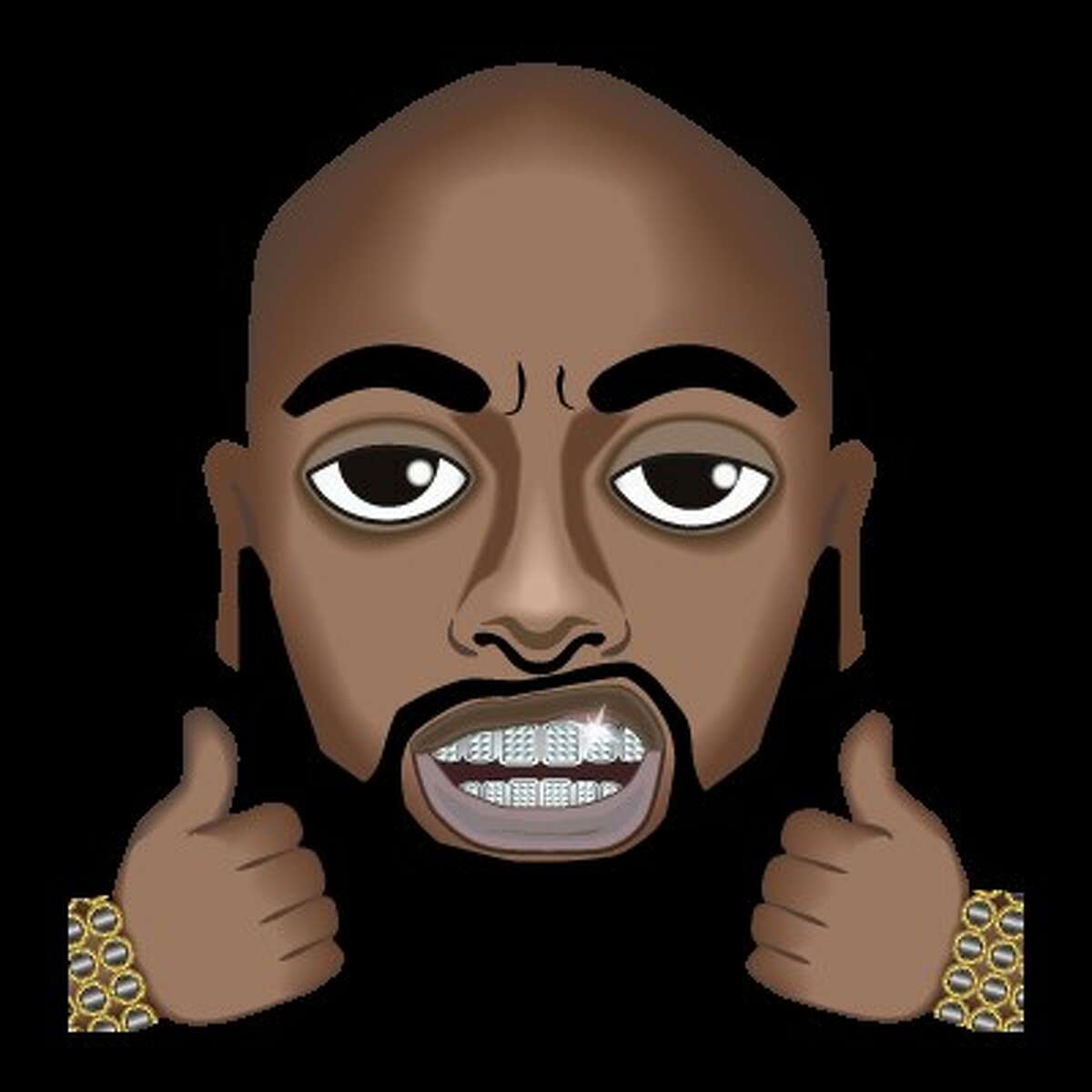 First look at rapper Trae Tha Truth's emoji set