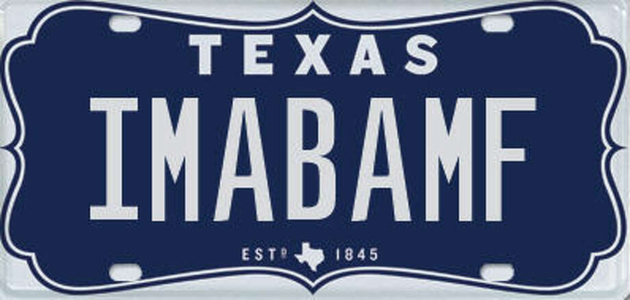 these are some of the personalized license plates the texas