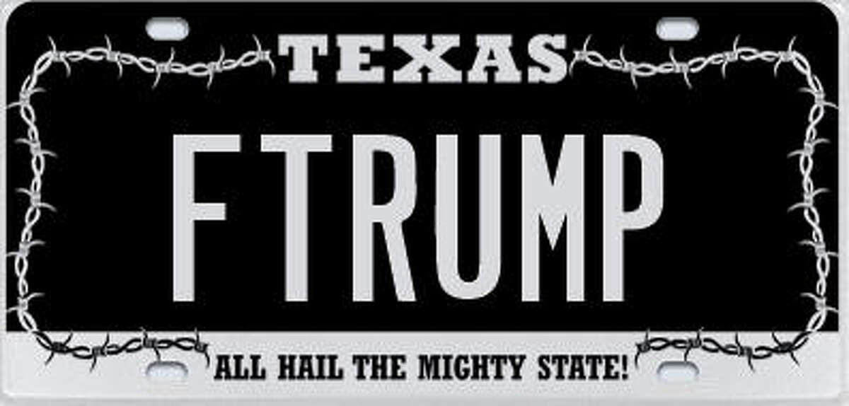 These are some of the personalized license plates the Texas Department of Motor Vehicles has rejected since January 2016.