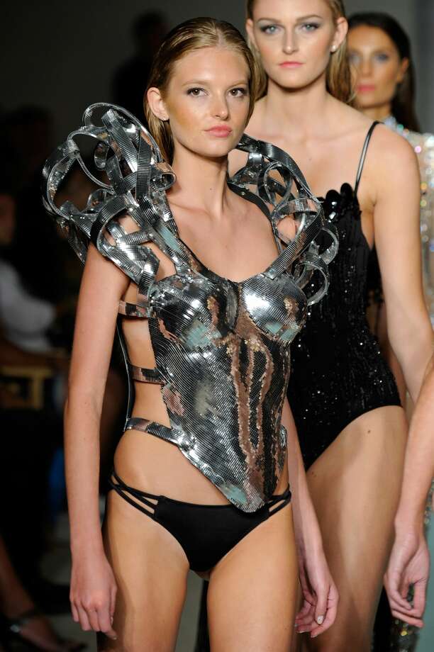 NSFW: Models bare all for Swim Week 2016 in Miami - San Antonio Express ...