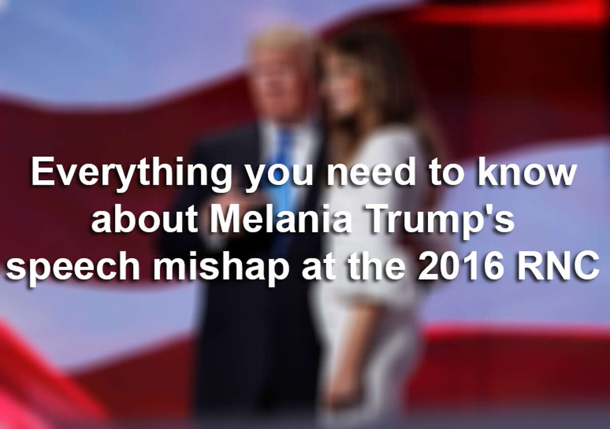 Everything you need to know about Melania Trump's speech mishap at the 2016 RNC