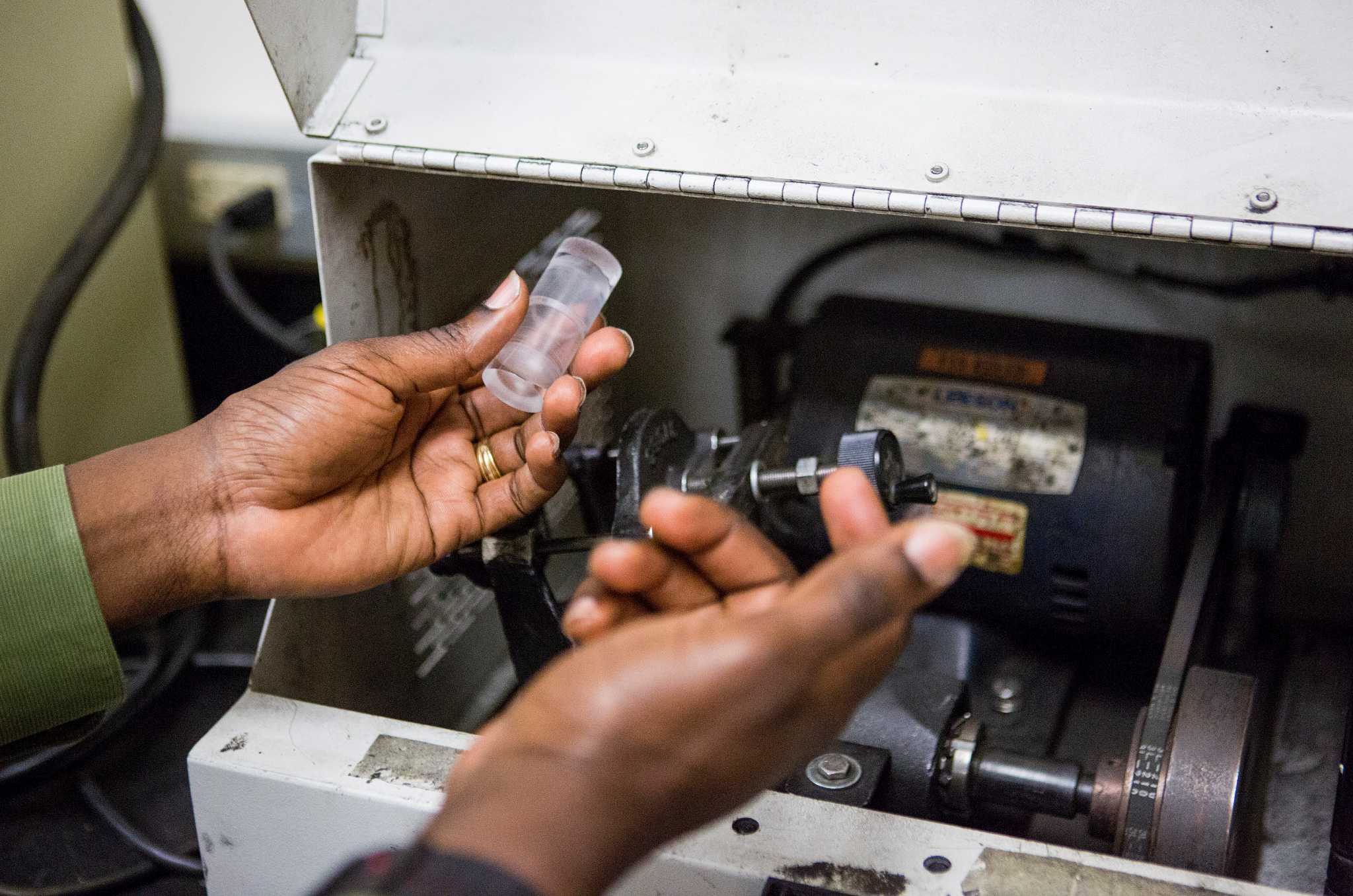 Grinding chemicals together in an effort to be greener