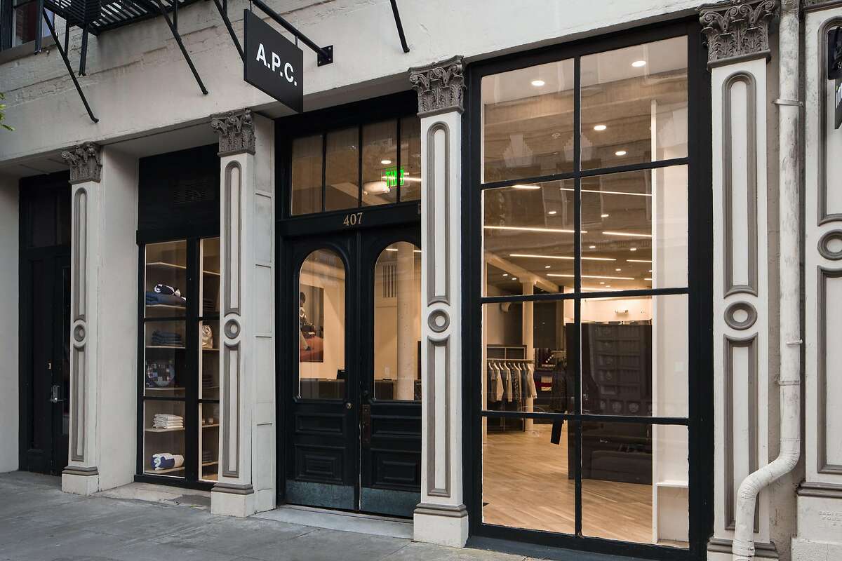 The French brand APC has opened in Jackson Square.