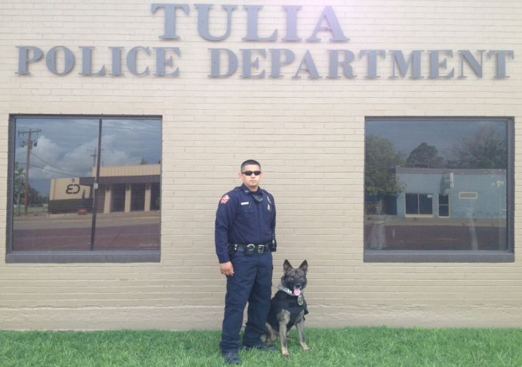 Tulia adds officer, first ever K9 to police force