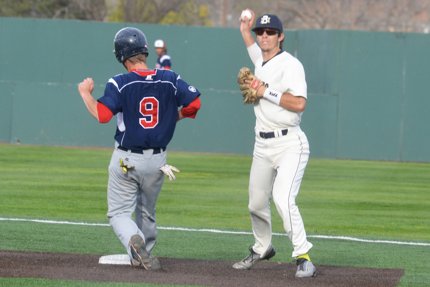 Three Pioneers playing in summer baseball leagues