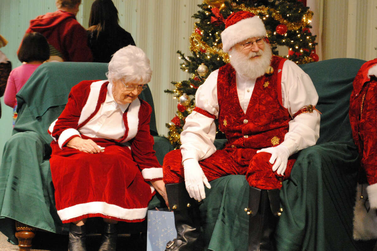 Mr. and Mrs. Santa Claus at 2012 Breakfast with Santa.