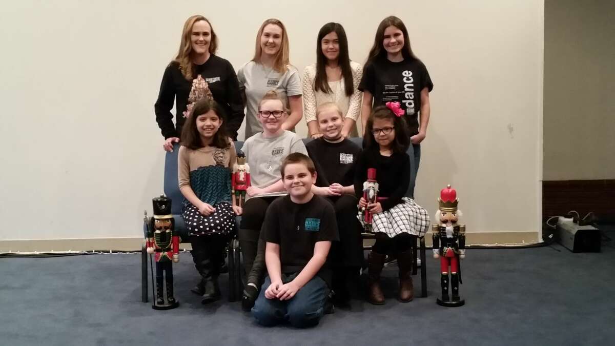 Nine Plainview performers will dance in the production of "The Nutcracker" beginning Friday at the Amarillo Civic Center Auditorium. Those preforming include (back row) Lori and Hannah Brown, Susie Hernandez, Ann Marie Rushin, (center row) Annabel Aguilera, Emma Pittman, Abbi Wendling, Allison Aguilera and (bottom row) Bryan Rushin.
