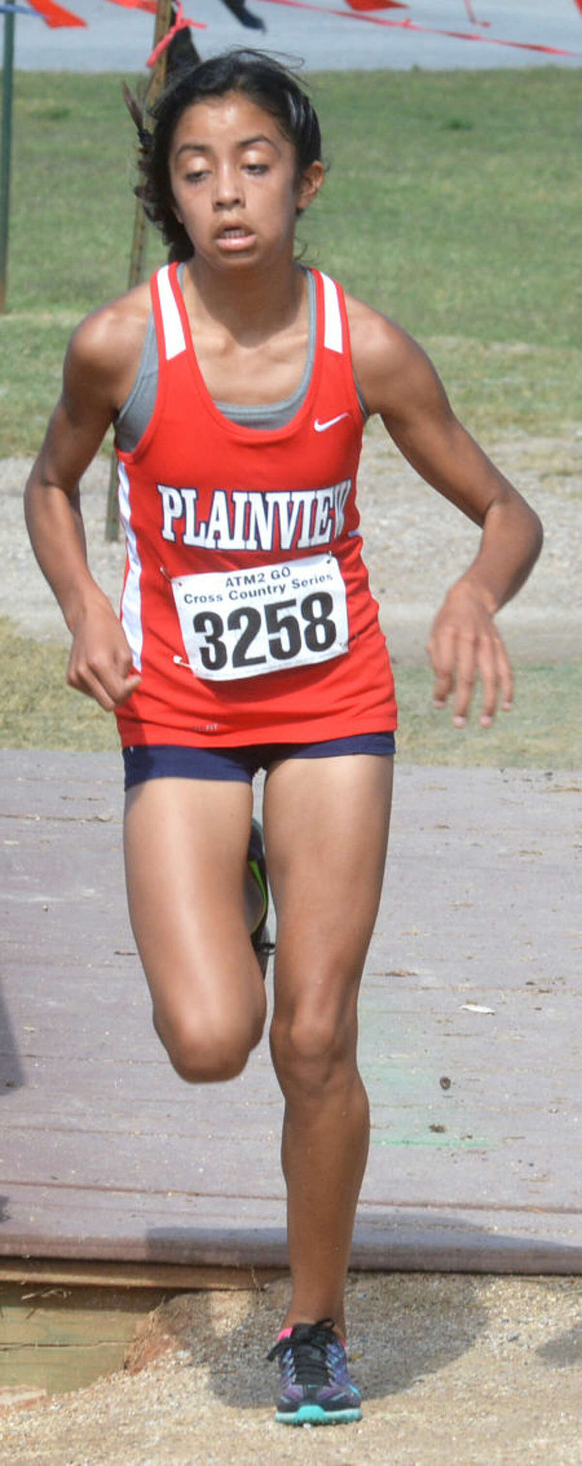 Plainview freshman Kristan Rincon will compete at the UIL state cross country meet at Old Settlers Park in Round Rock Saturday. The girls Class 5A race is scheduled to start at 11:30 a.m.