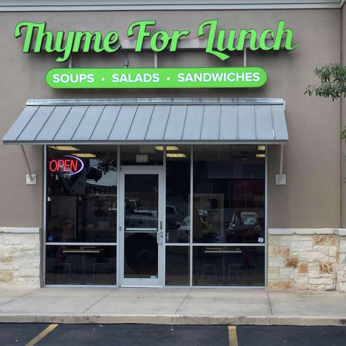 Thyme for Lunch in Stone Oak now open