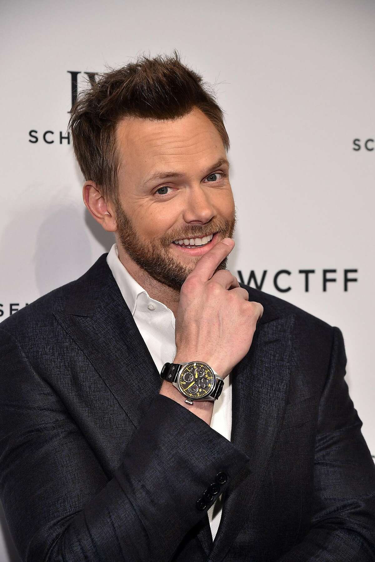 NEW YORK, NY - APRIL 14: Comedian Joel McHale attends the 4th Annual IWC Schaffhausen "For The Love Of Cinema" dinner at Spring Studios on April 14, 2016 in New York City. (Photo by Bryan Bedder/Getty Images)