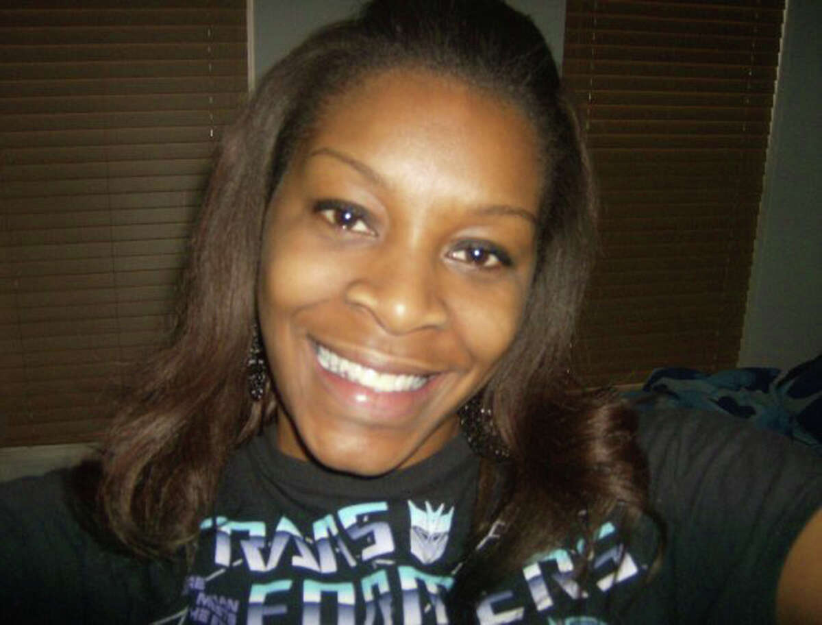 In this undated photo provided by the Bland family, Sandra Bland poses for a photo.
