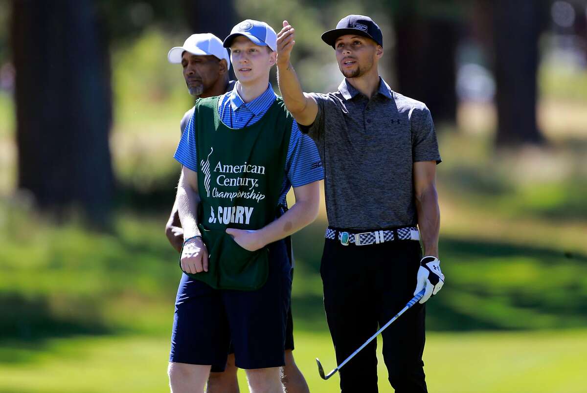 Steph Curry drills hole-in-one at celebrity golf tournament in Lake Tahoe