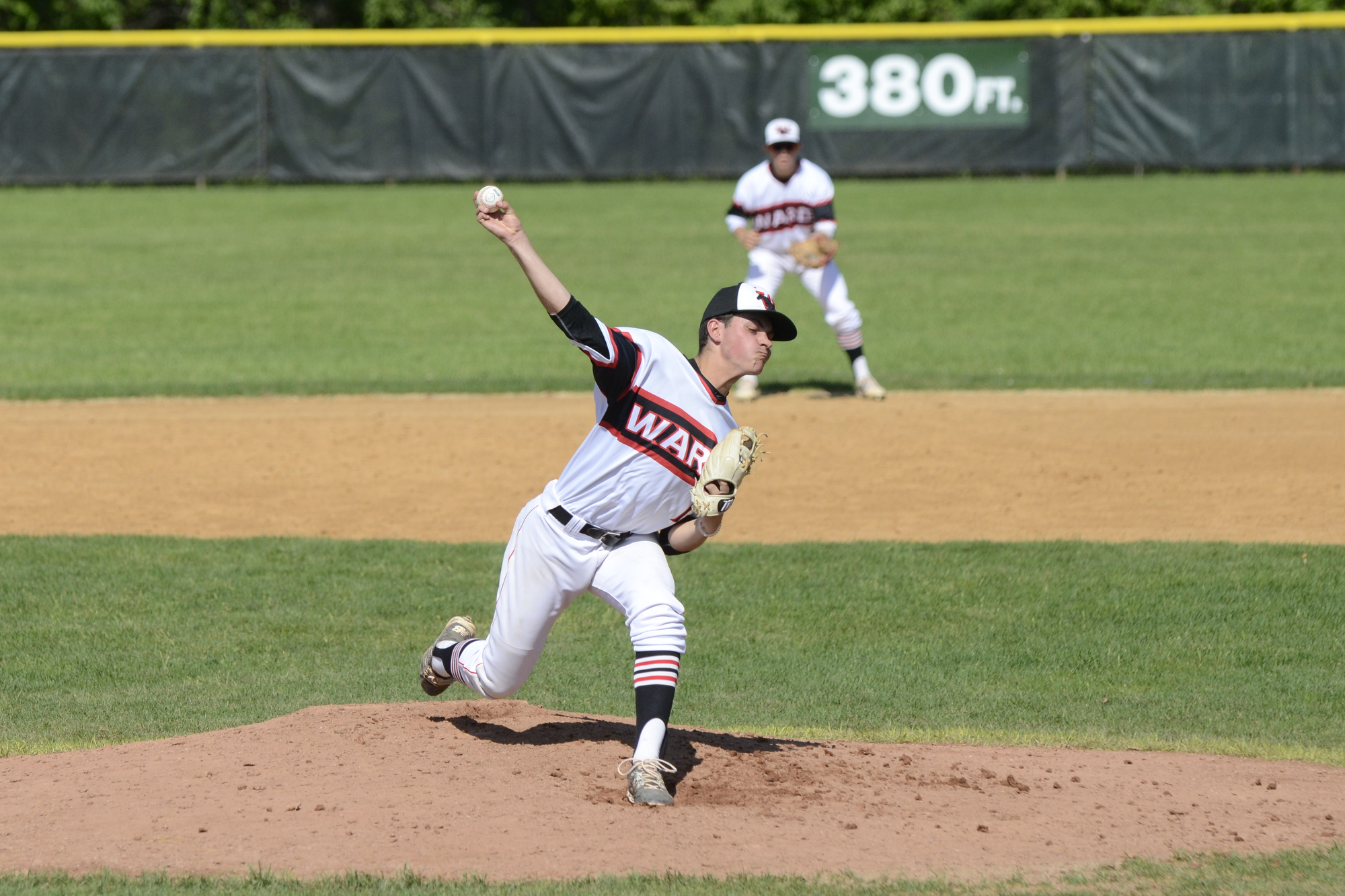 CT high school title game between Staples, Warde includes top pitchers