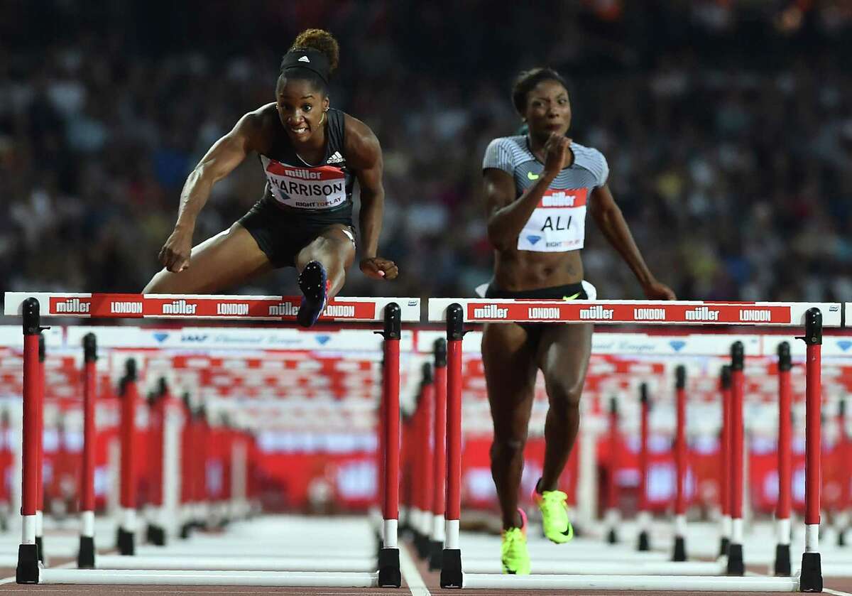 Keni Harrison breaks world hurdles record; Usain Bolt returns