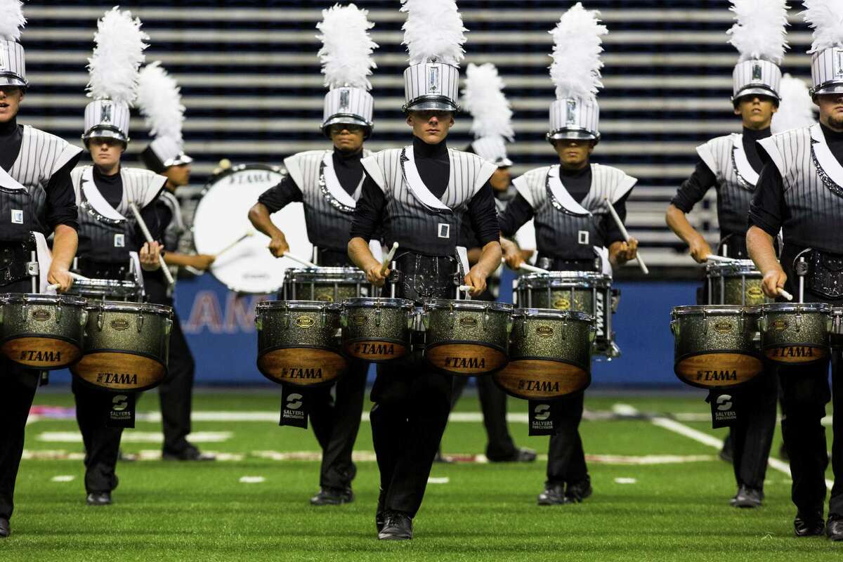 Brass and flash filled Alamodome on Saturday