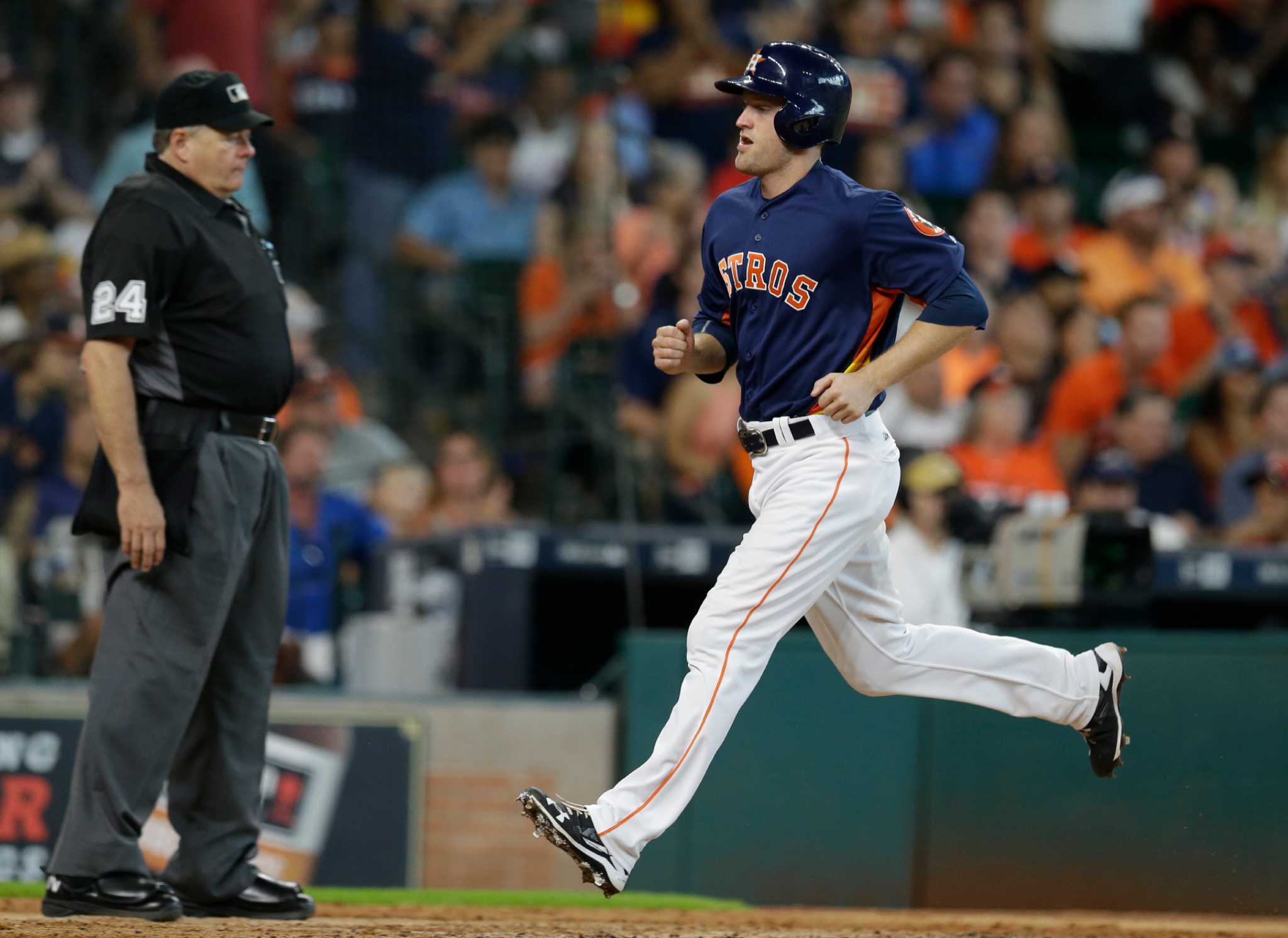 Tim Lincecum Ball to George Springer, 07/24/2016