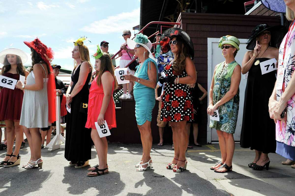 Photos: Hat contest at the Saratoga Race Track