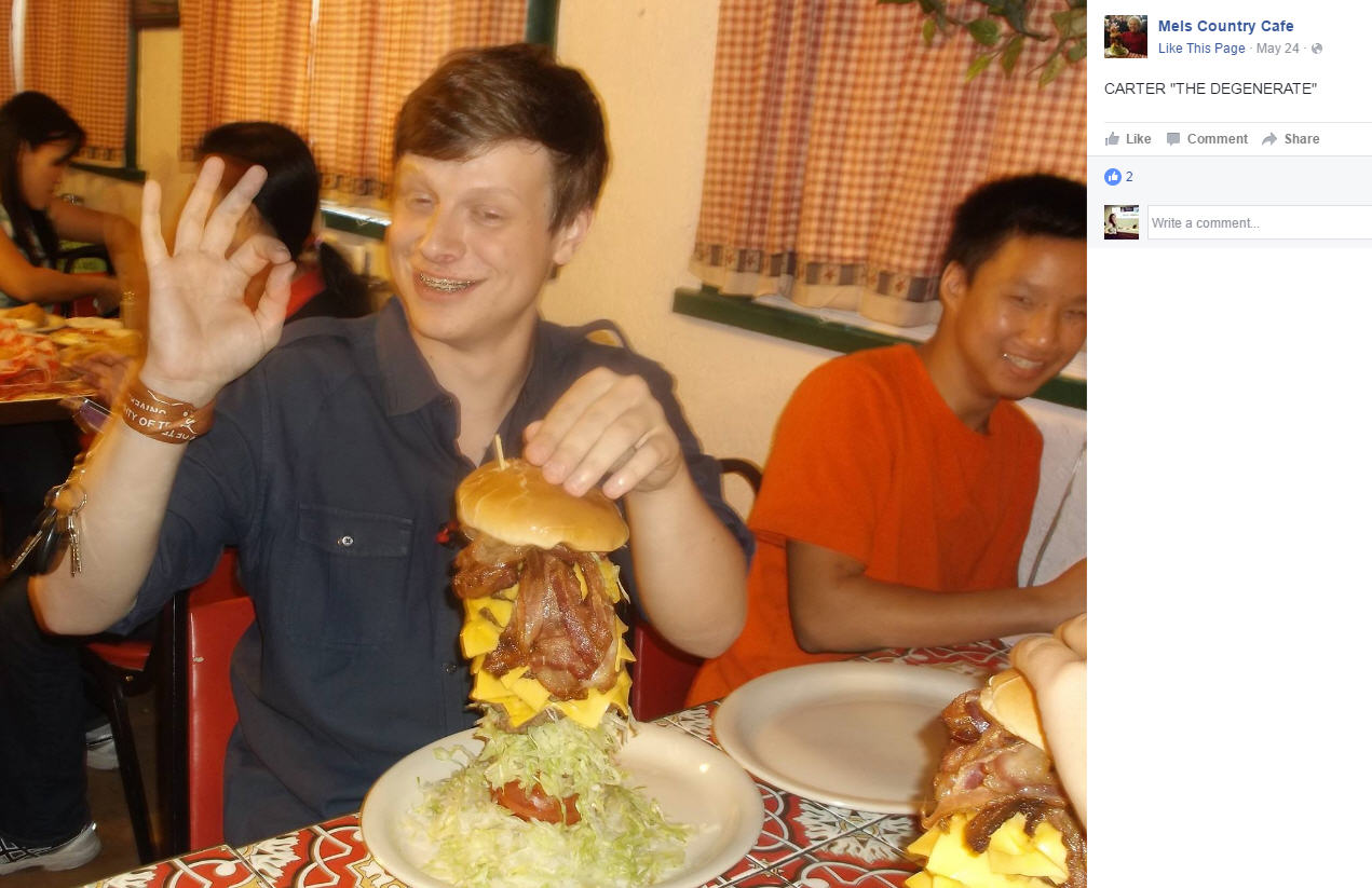 Holy cow! Giant Tomball burger presents challenge to big eaters