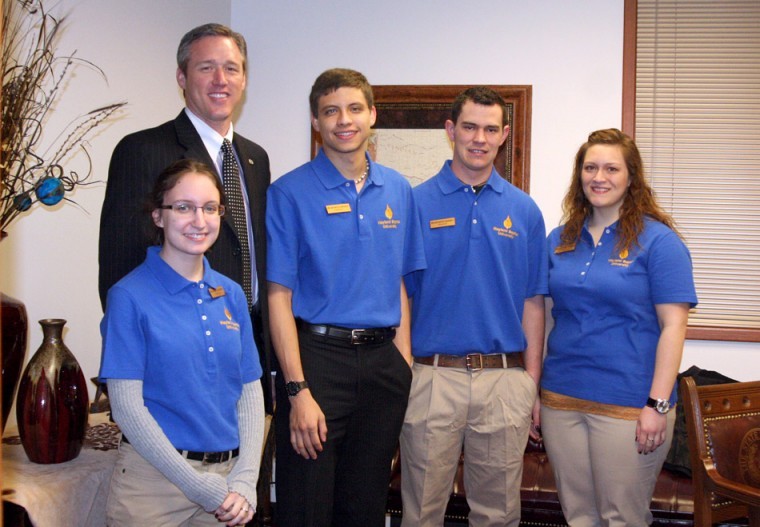 WBU students tout tuition equalization grant in Austin