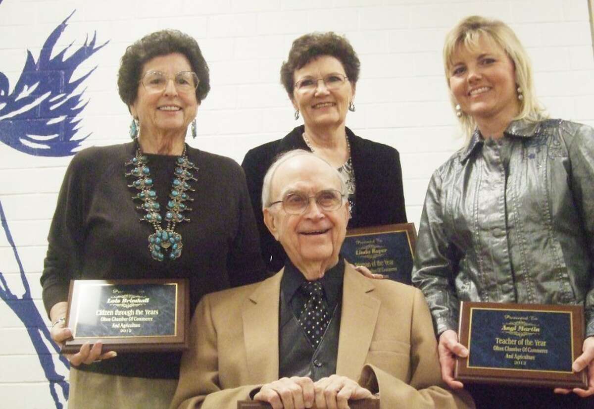 Olton Chamber honors top citizens