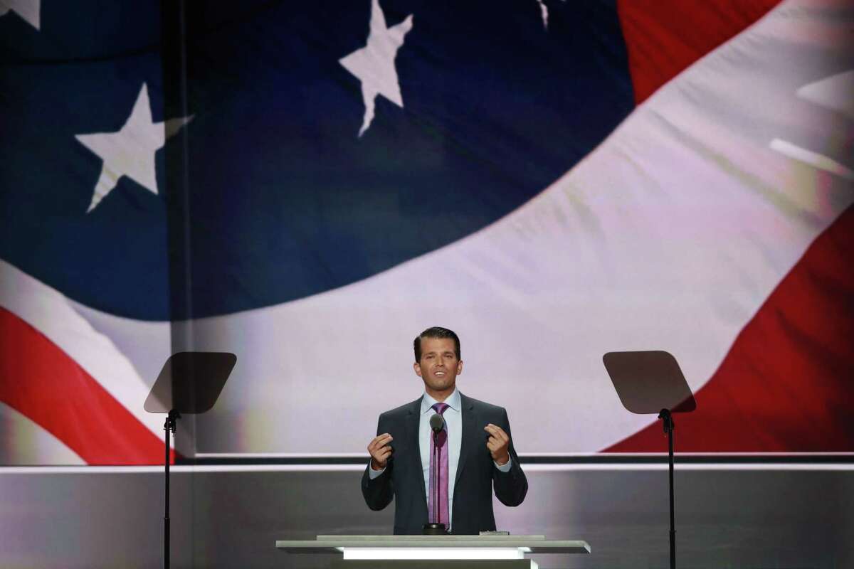 Donald Trump Jr. speaks on the second day of the Republican National Convention in Cleveland. Readers weigh in on his father, the GOP presidential nominee.