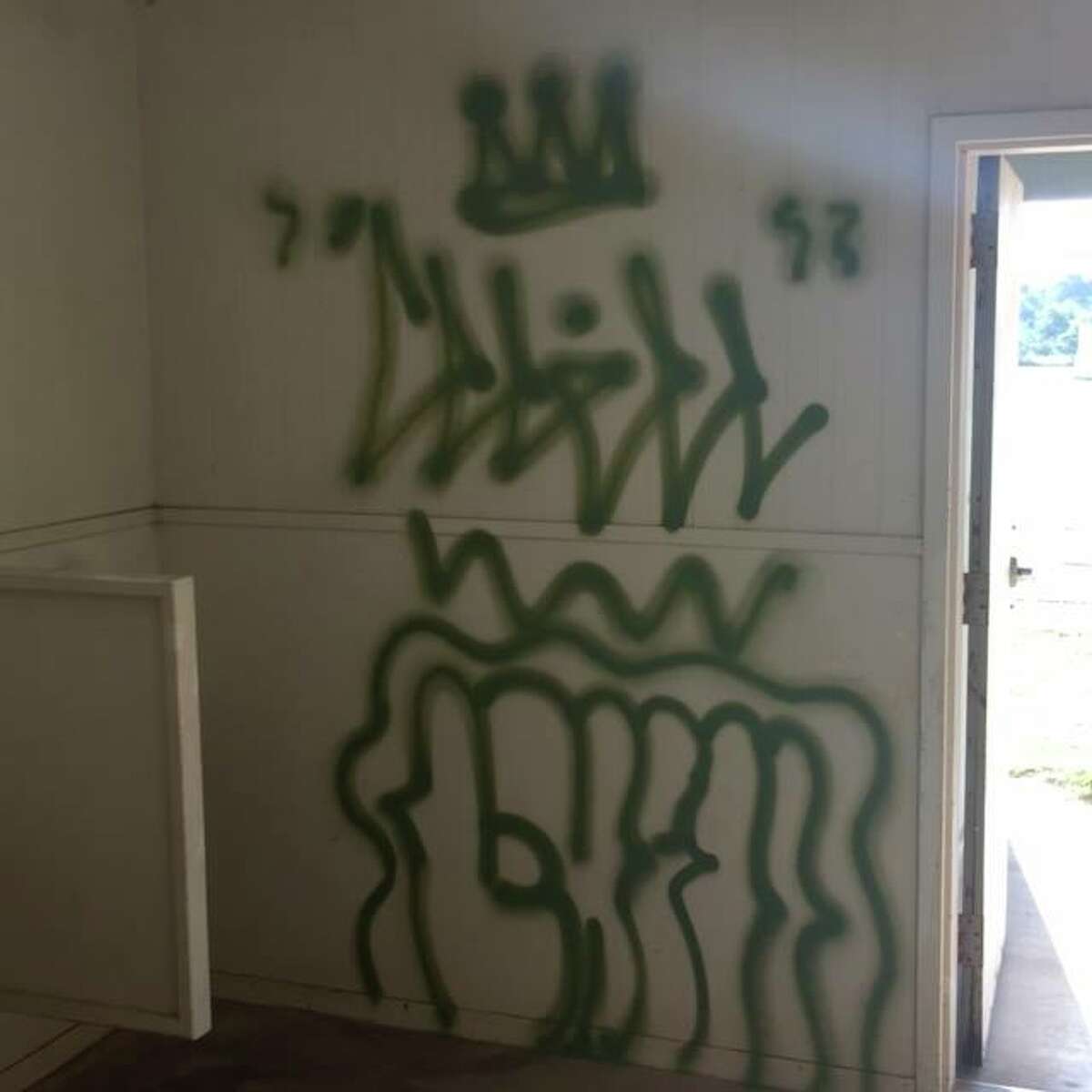 Boerne Police took to social media in the hopes of finding the person or people responsible for graffiti painted around town.