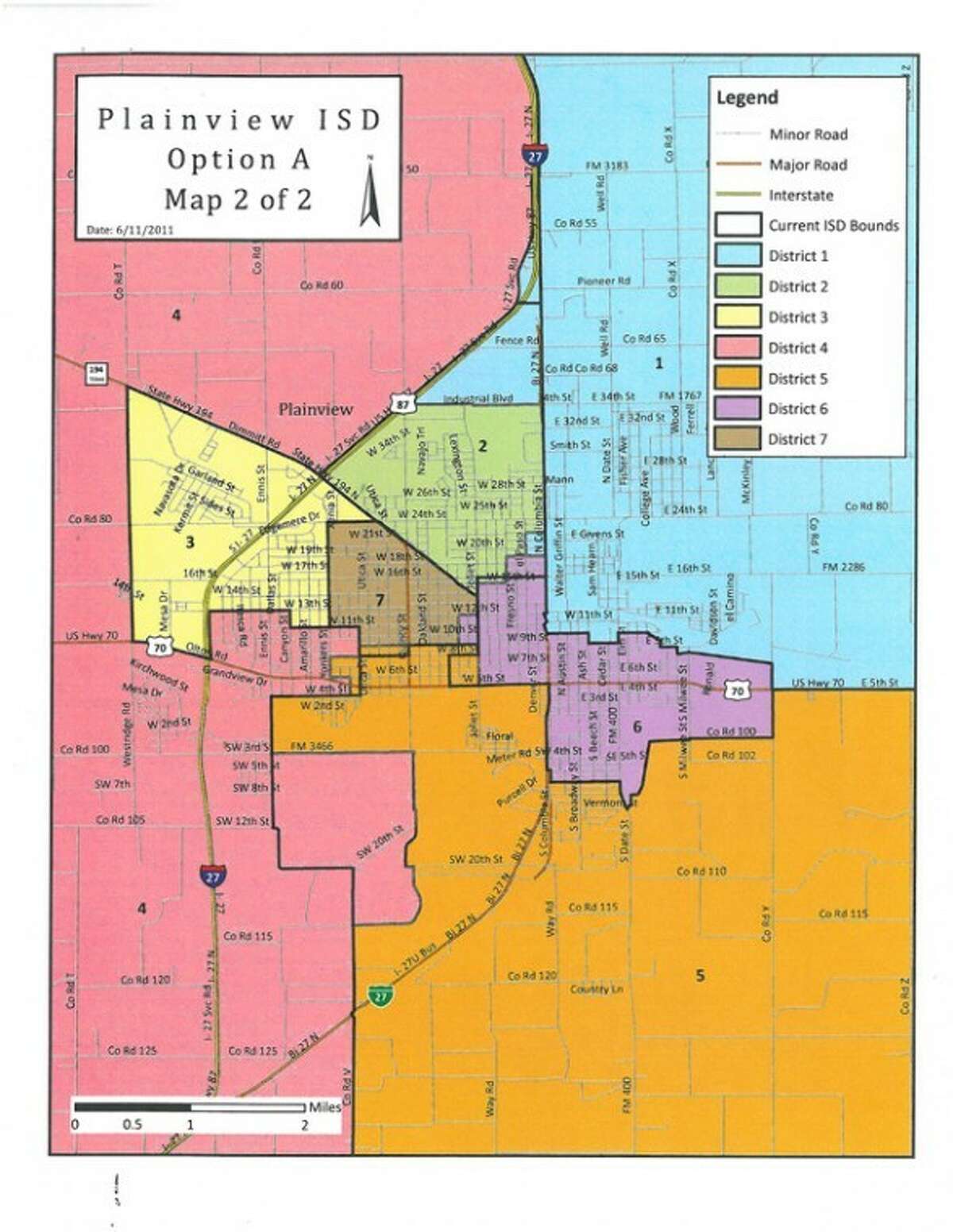 Redistricting committee approves map