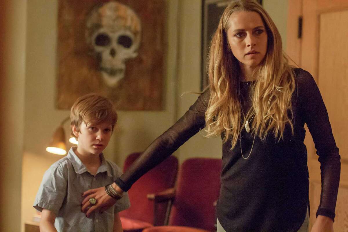 Lights Out (2016) Available on HBO June 9 Rebecca must unlock the terror behind her little brother's experiences that once tested her sanity, bringing her face to face with a supernatural spirit attached to their mother.