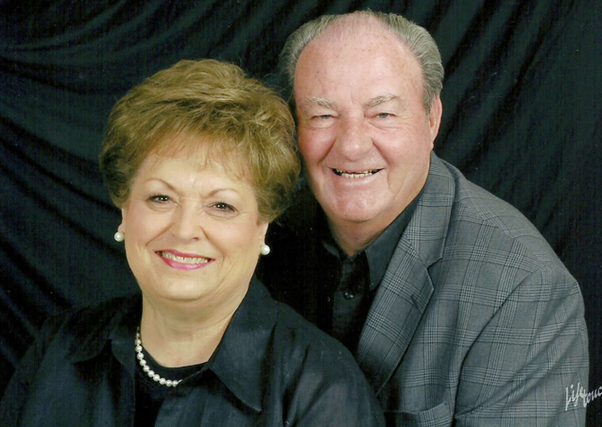 Mr. and Mrs. Eddie Hill celebrate Golden Anniversary.