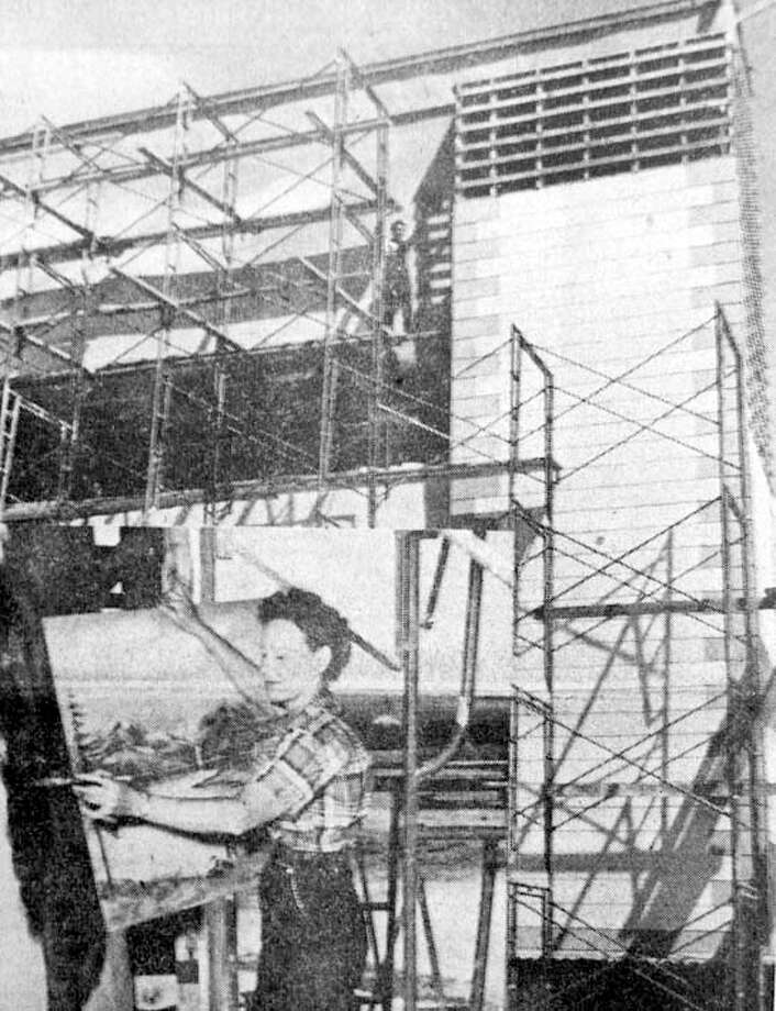 Looking Back Painter Added Murals To Outdoor Movie Screens