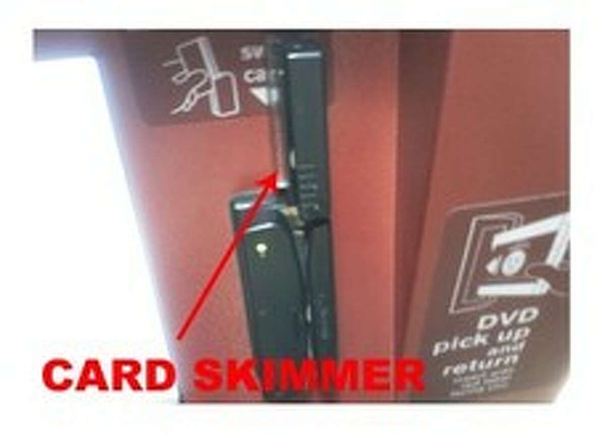 This is an example of what a skimmer looks like, as provided by Plainview Police Capt. Manuel Balderas.